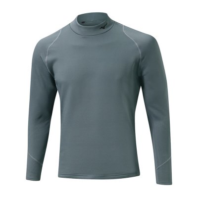 Baselayer Mizuno Breath Thermo Biogear Base Layer Hombre - Grises Oscuro - Chile M037TUSBGA